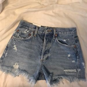 COPY - agolde denim shorts swapmeet size 23 parker